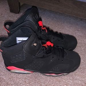 Air Jordan 6 Retro BG.Black/Infrared 23